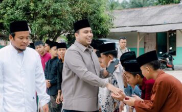 Muhammad Rohid Hadirkan Infrastruktur Hijau dan Bangun WC Umum & IPAL di Pesantren Nurul Hikam Tapung